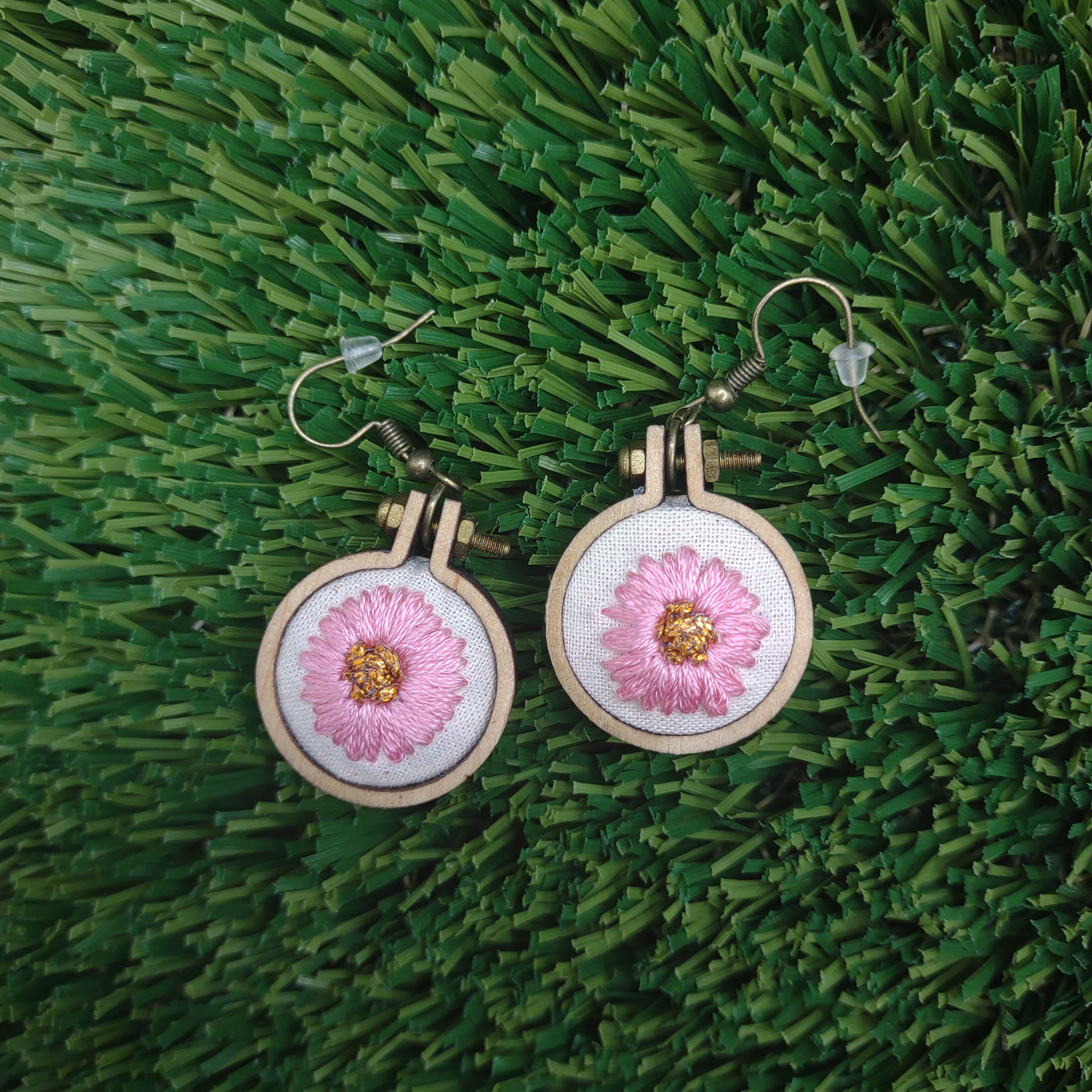 Micro Crochet Flowers Earrings, Handmade Blossom Jewelry, Great Gifts For  Her, Yellow Pink and Purple | MakerPlace by Michaels